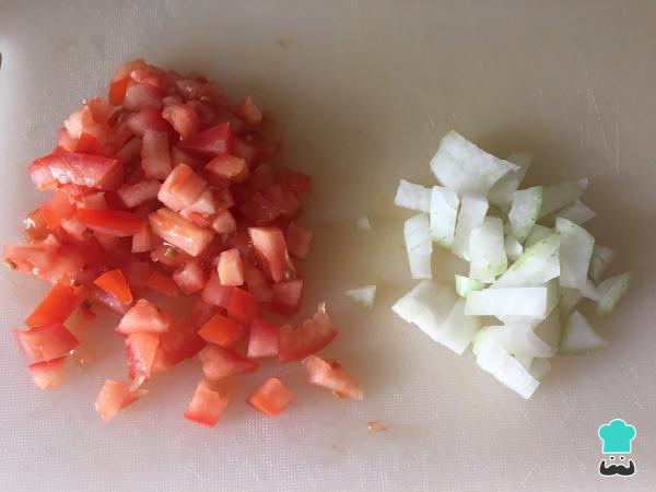 Recette de salade de pâtes orzo – Étape 2