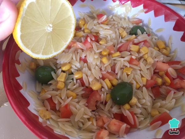 Recette de salade de pâtes à l'orzo - Étape 5