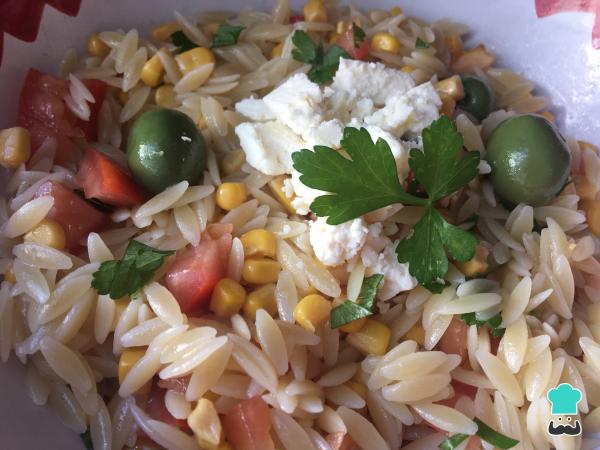 Recette de salade de pâtes à l'orzo - Étape 6
