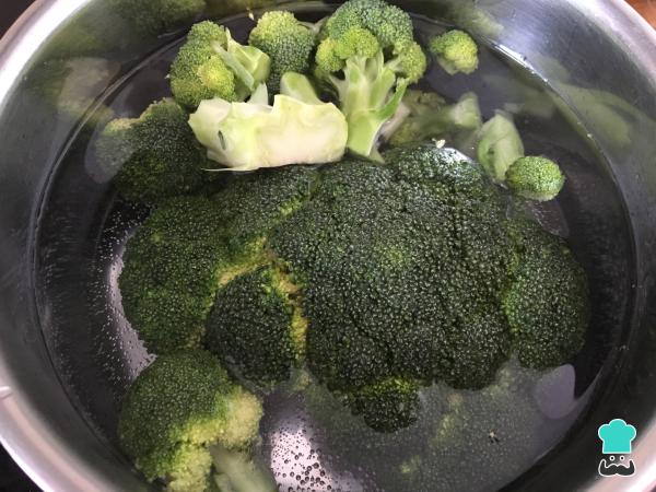 Recette Spaghetti au poulet et brocoli - Étape 2