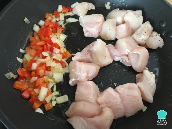 Recette Spaghetti au poulet et brocoli - Étape 4