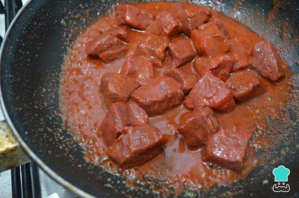 Recette de viande rouge - Étape 4