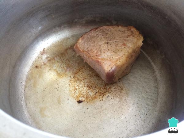 Recette de garçon en sueur - Étape 2