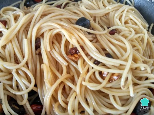 Recette Spaghetti aux noix - Étape 7