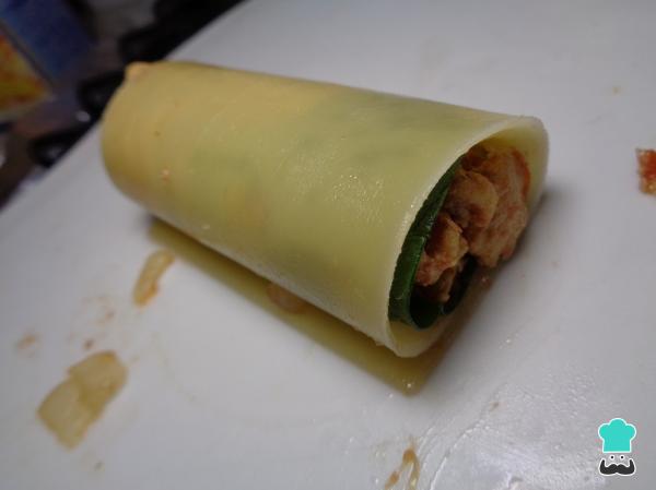 Recette de Cannellonis de Poulet aux Épinards - Étape 15