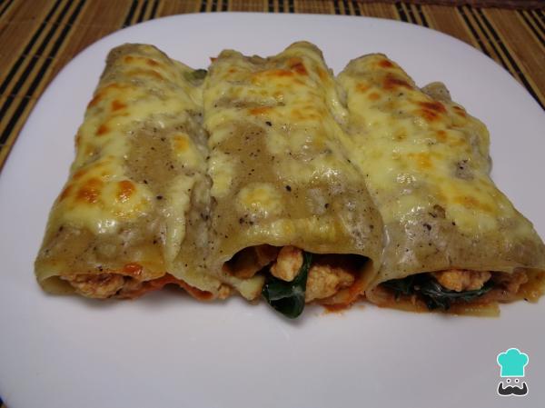 Recette de Cannellonis de Poulet aux Épinards - Étape 19