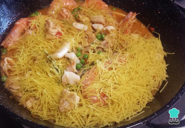 Recette de Nouilles en Casserole à la Seiche - Étape 7