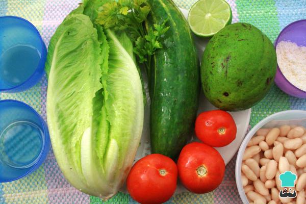 Recette de salade de haricots à l'avocat - Étape 2
