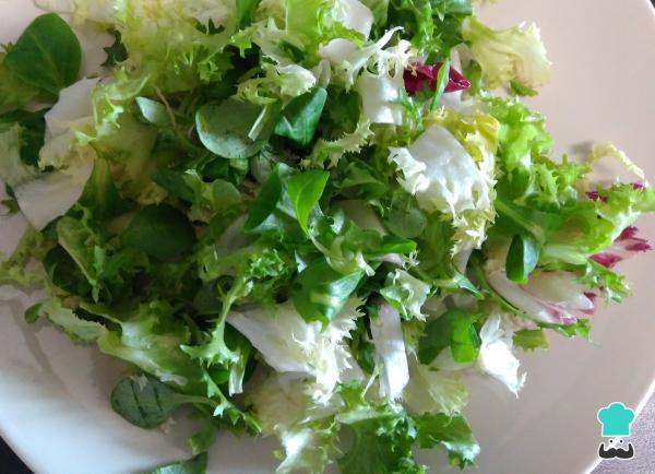 Recette de Salade verte au jambon serrano - Étape 3
