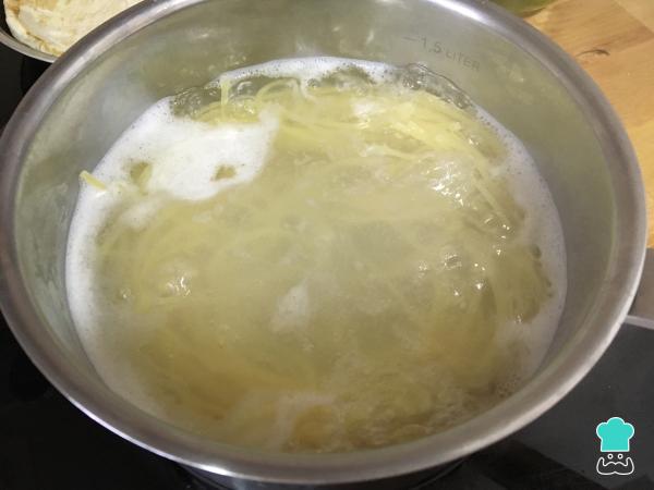 Recette Spaghetti aux légumes et soja - Étape 5