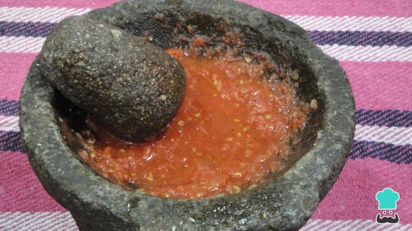 Recette de Porc à la sauce molcajete - Étape 6