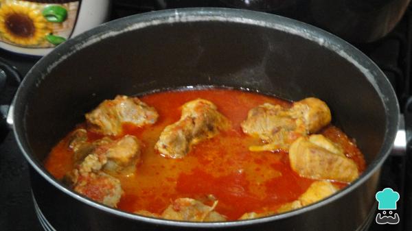 Recette de Porc à la sauce molcajete - Étape 7