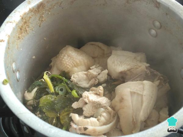 Recette de salade russe aux patacones - Étape 2