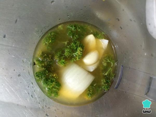 Recette de Longe de porc à la sauce aux pêches - Étape 2