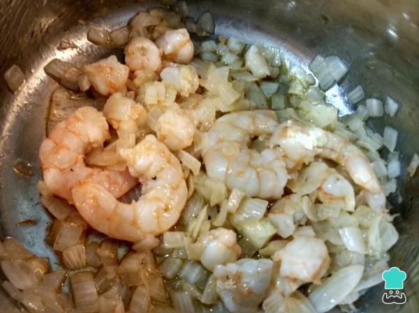 Recette de Spaghetti à la marinera à la crème - Étape 4