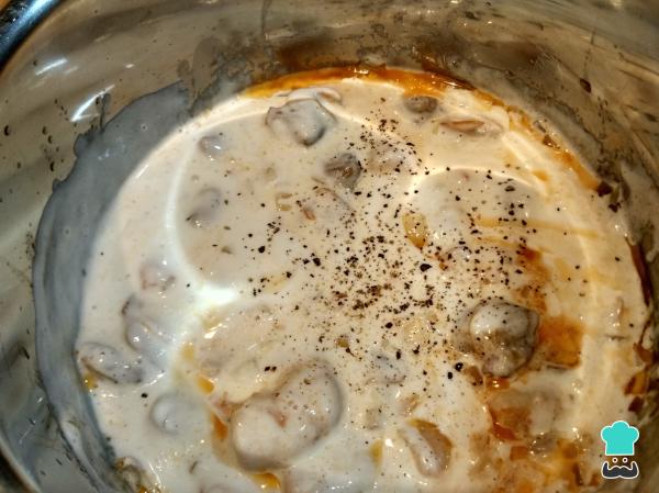 Recette de Spaghetti à la marinera à la crème - Étape 7
