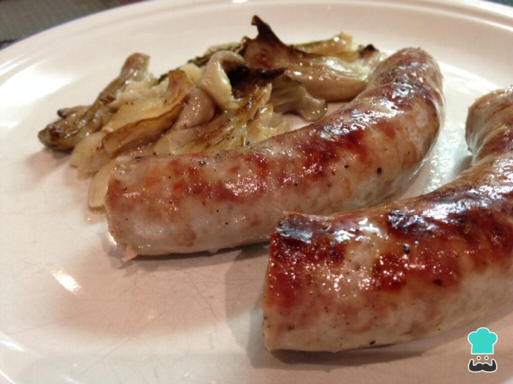 Recette de Butifarra aux champignons au four
