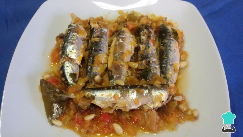 Recette de Sardines en cocotte (Moraga de sardines)
