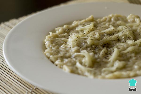 Recette de Spaghetti à la crème et au fromage