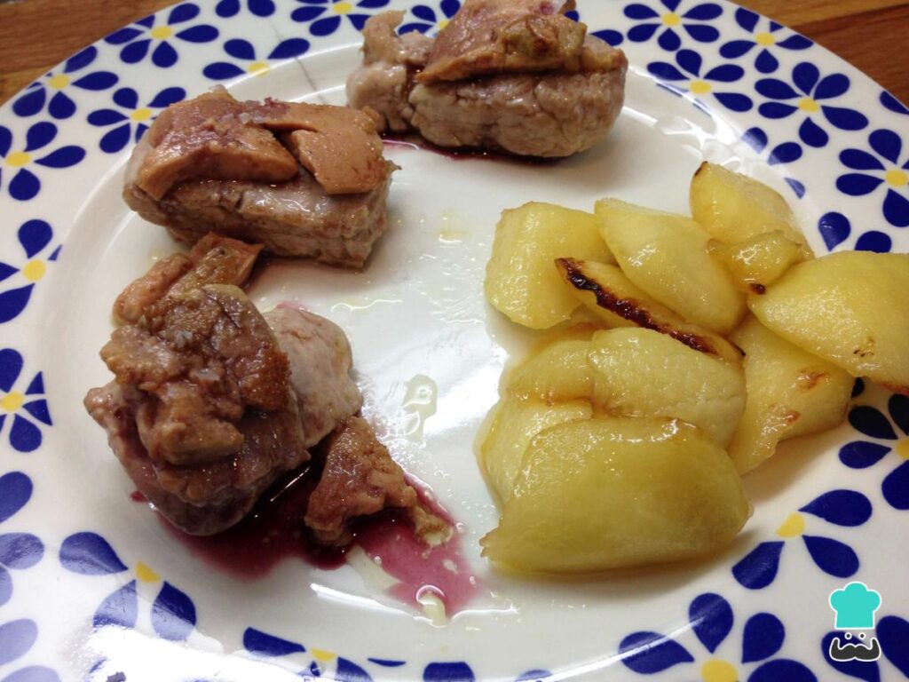 Recette de Surlonge au foie et pomme