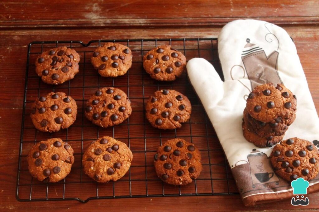 Recette de biscuits végétaliens à l'avoine et au chocolat