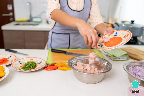 Recette de Ceviche péruvien - Étape 2