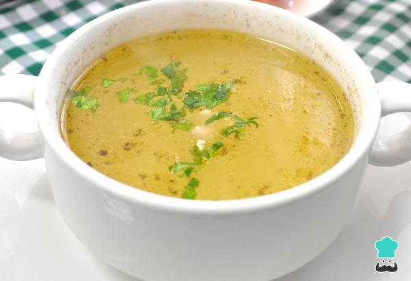 Recette de consommé de poulet