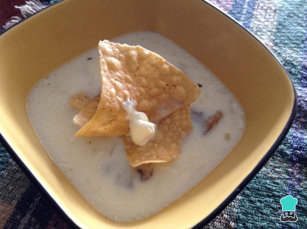 Recette de crème de champignons sans crème