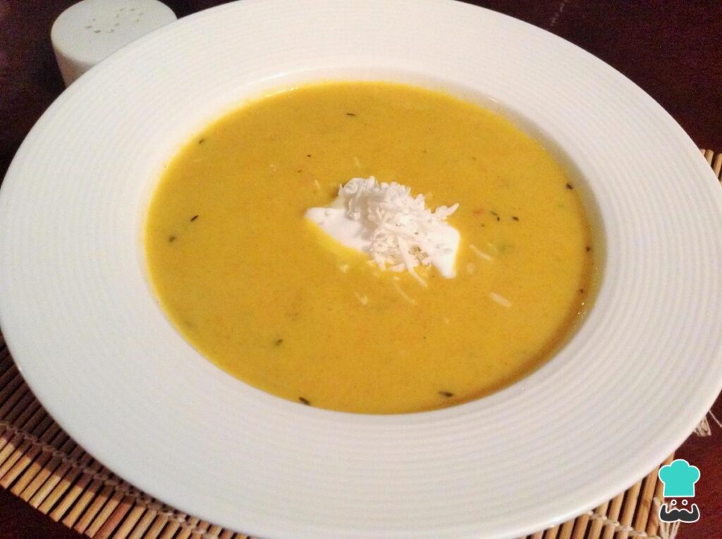 Recette de crème de citrouille végétalienne