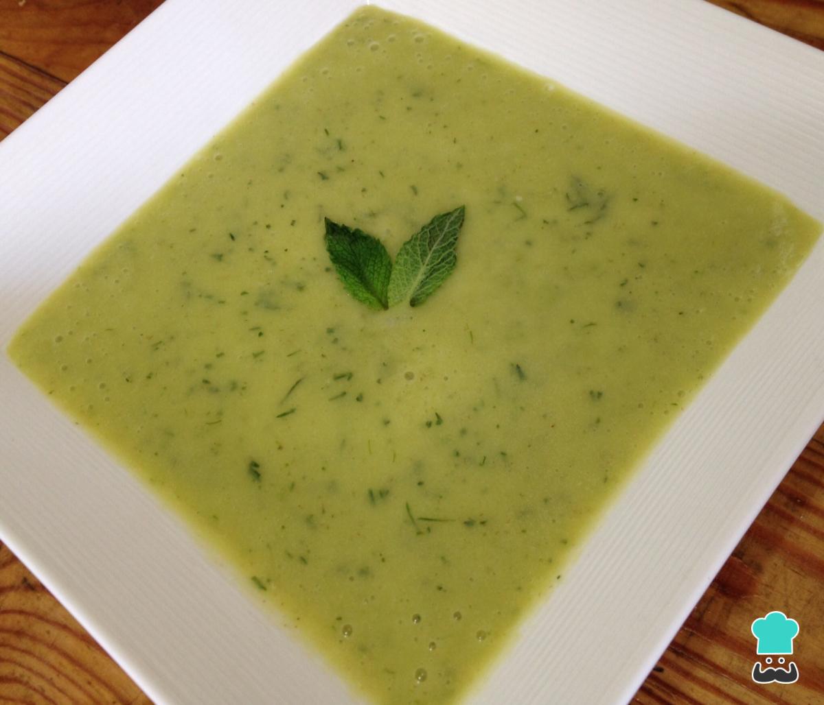 Recette de crème froide d'avocat et citron