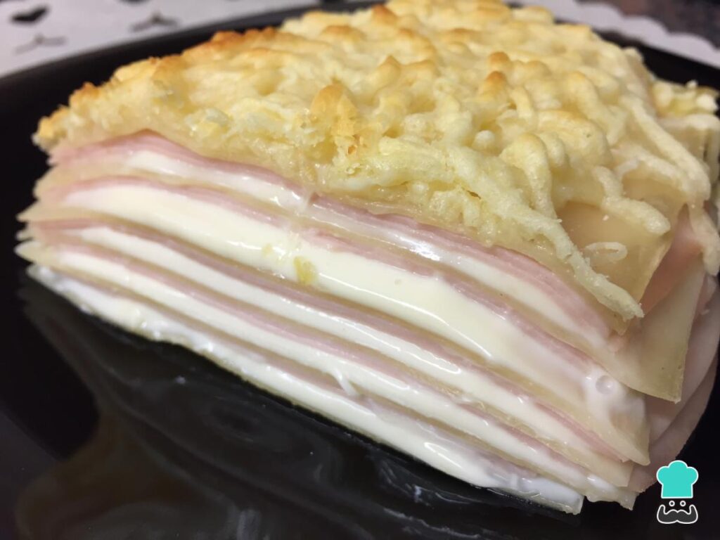 Recette de lasagnes au jambon et au fromage