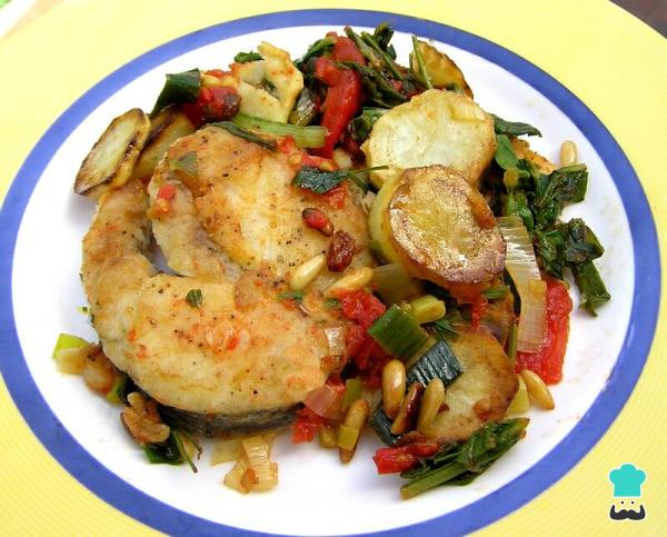 Recette de mérou à la majorquine à l'ail