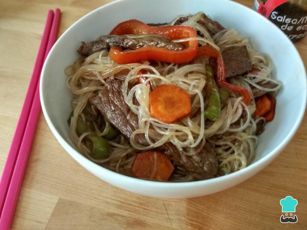 Recette de nouilles au bœuf