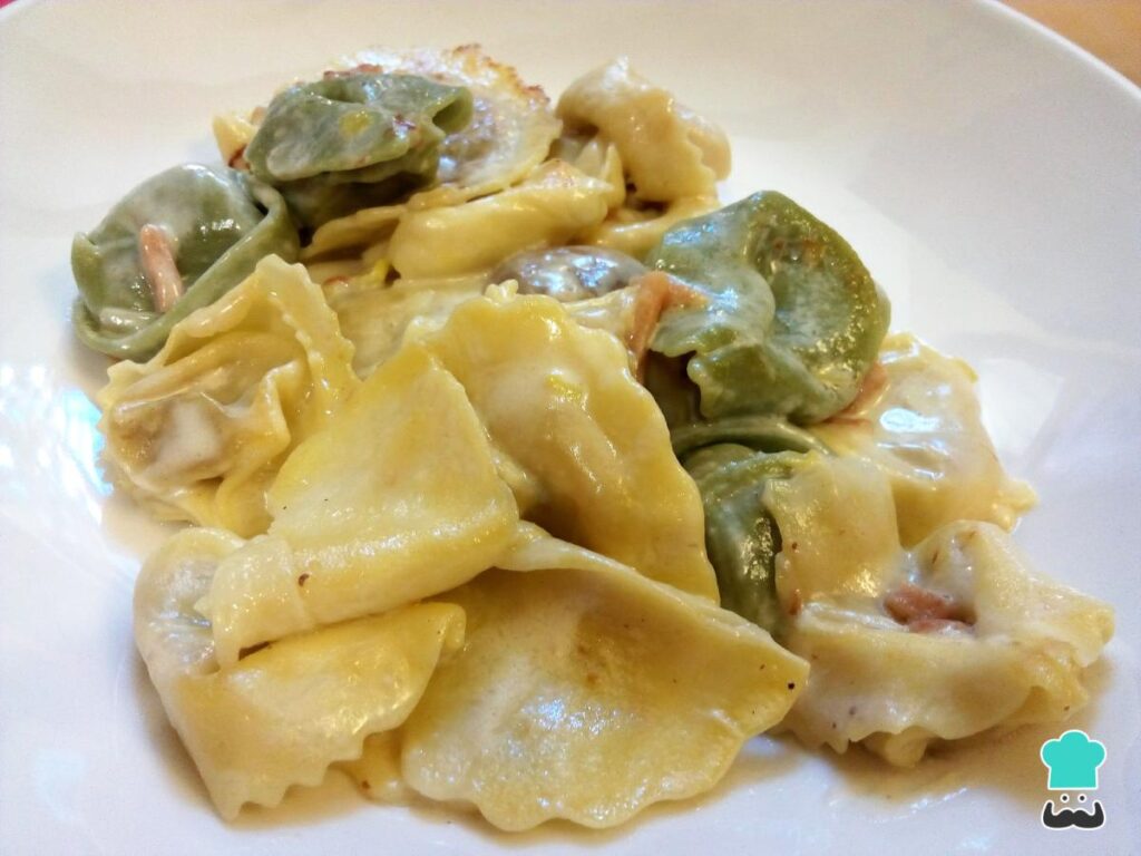 Recette de pâtes à la sauce Caruso
