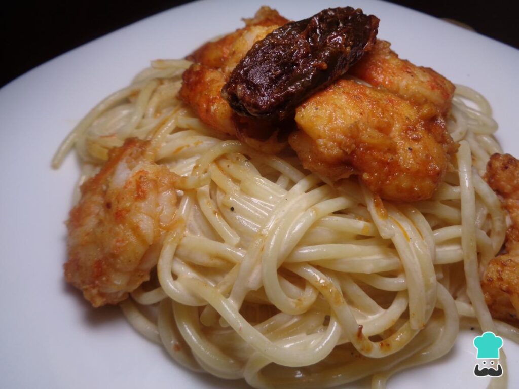 Recette de pâtes chipotle aux crevettes