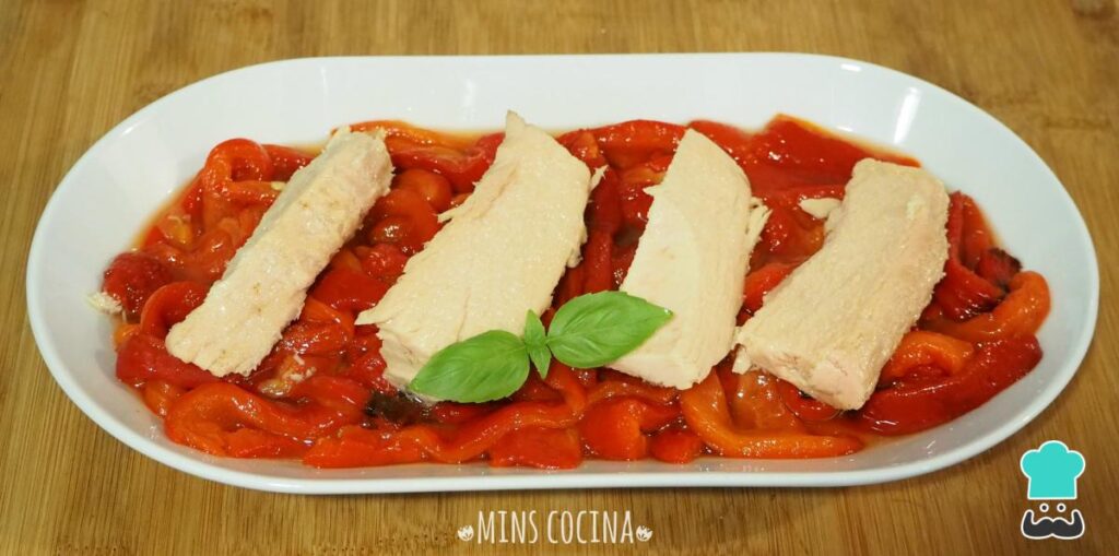 Recette de poivrons rôtis à la bonite