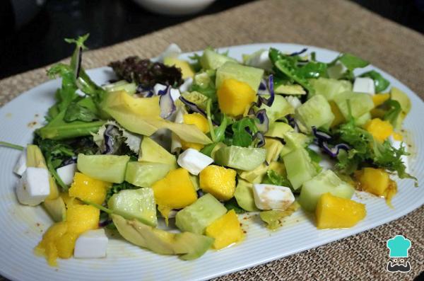 Recette de salade d'avocat et de mangue