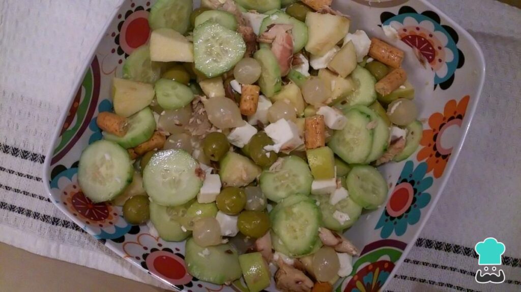 Recette de salade de concombre et pommes