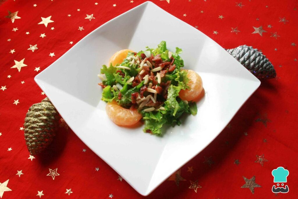 Recette de salade de mandarine et d'amandes