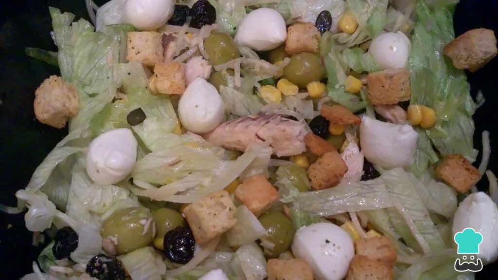 Recette de salade de maquereau à l'huile