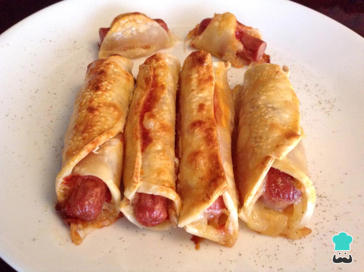 Recette de saucisses enrobées de pâte