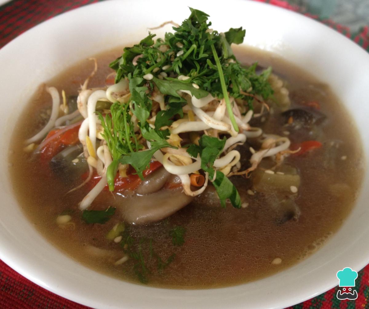 Recette de soupe de poisson à l'orientale
