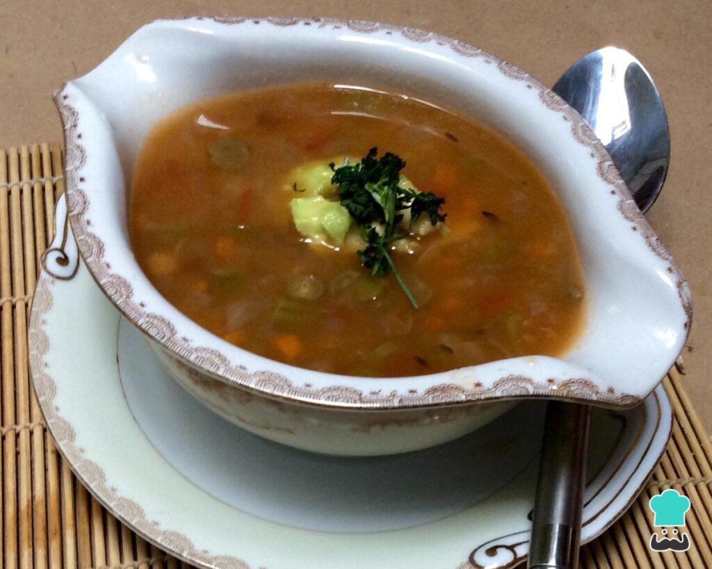 Recette de soupe végétarienne aux lentilles