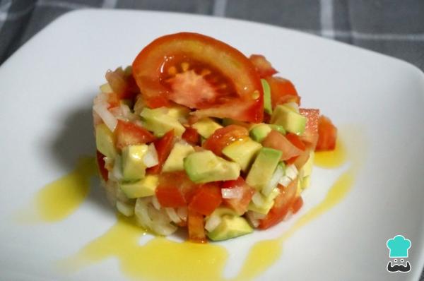 Recette de tartare de tomates et d'avocat