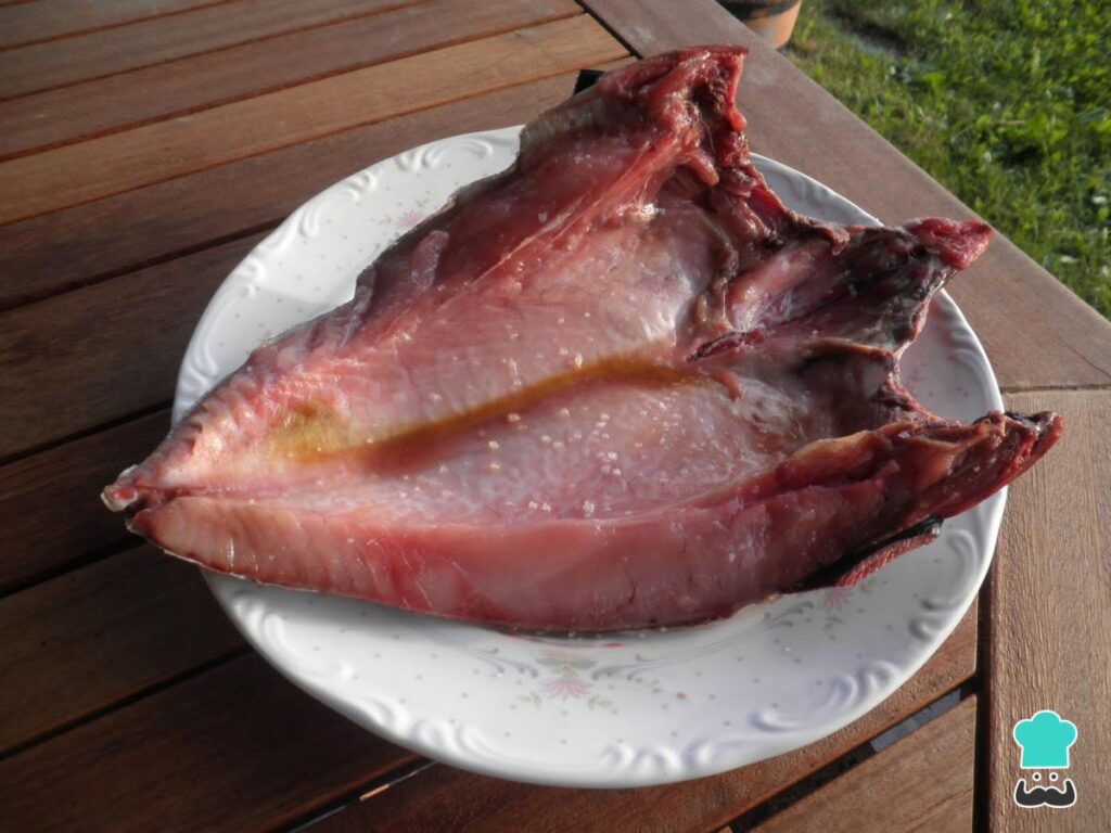 Recette de ventre de bonite du Nord au four