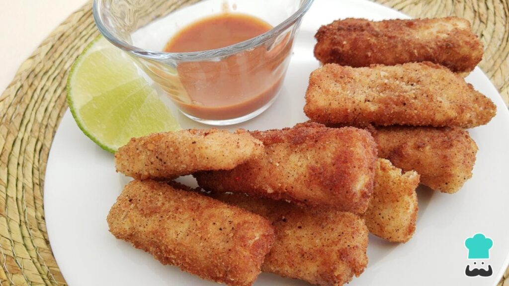 la recette des bâtonnets de poisson