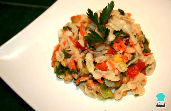 Recette de salade de pâtes au thon et au fromage - Étape 7