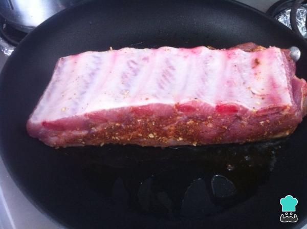 Recette de côtes de porc au four à l'américaine - Étape 3