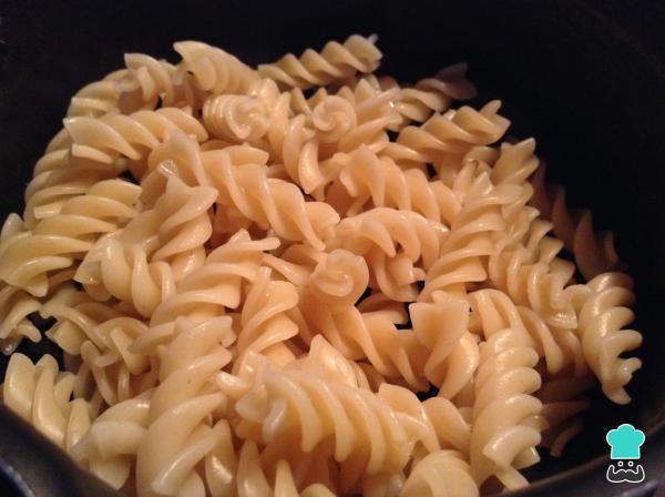 Recette de Fusilli au peperoncino - Étape 2