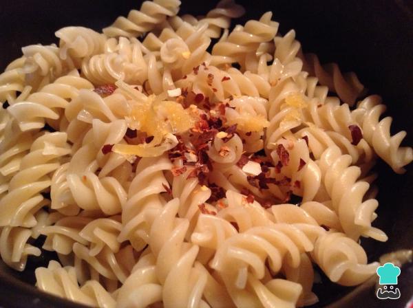 Recette de Fusilli au peperoncino - Étape 3